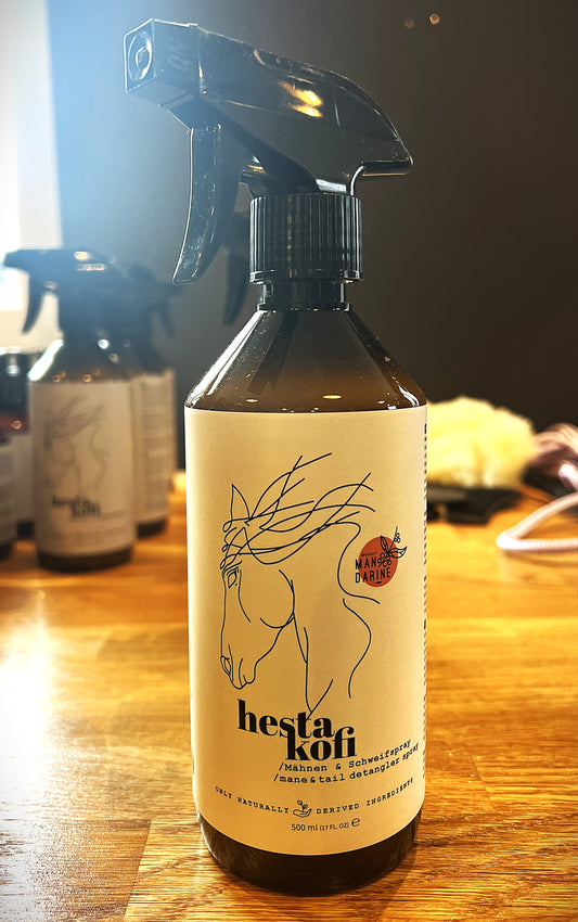 Hestakofi Mähnen- und Schweifspray "Woody Mandarine" 500ml