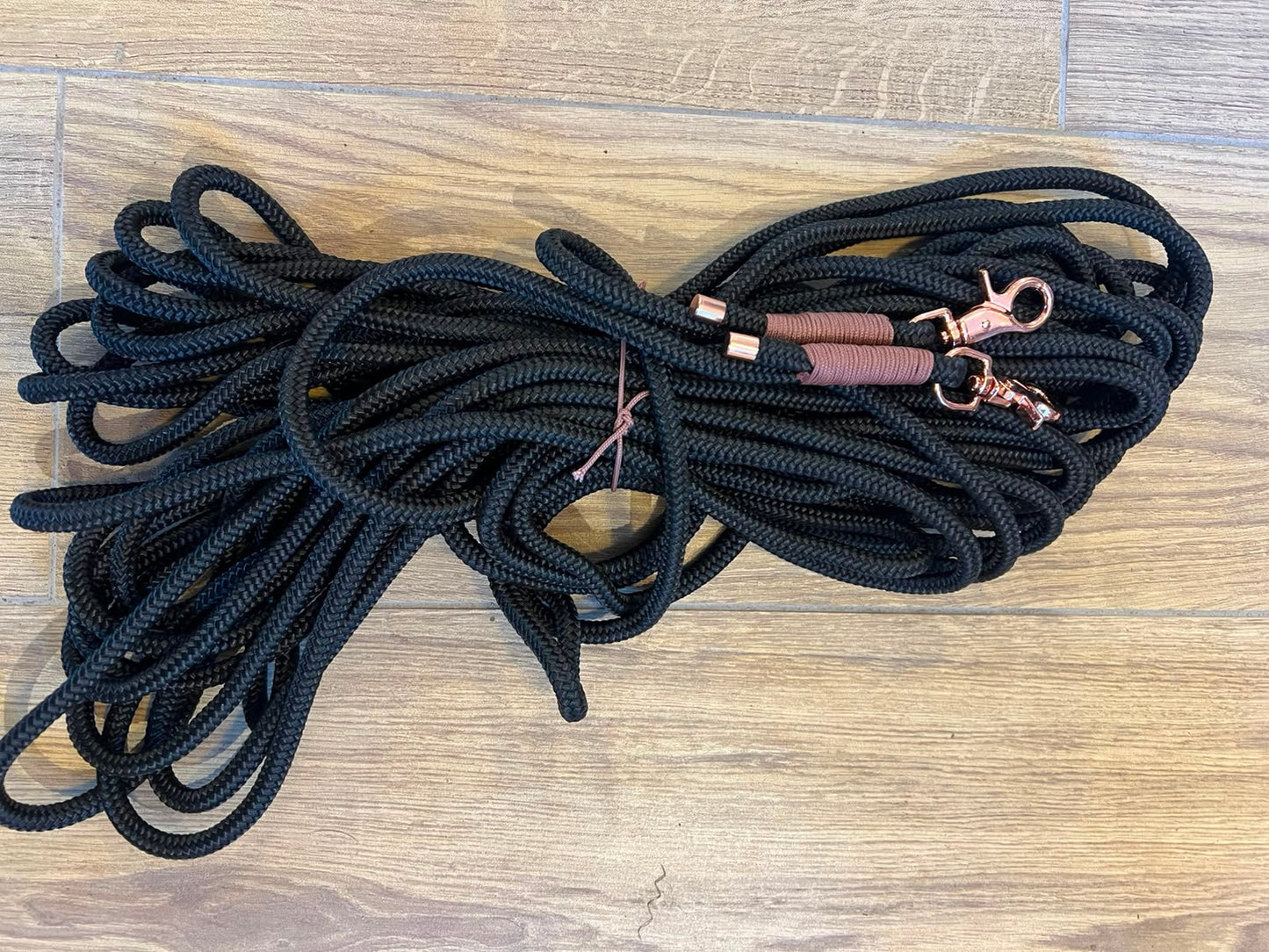 Doppellonge handgearbeitet und personalisierbar