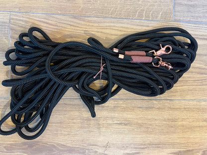 Doppellonge handgearbeitet und personalisierbar