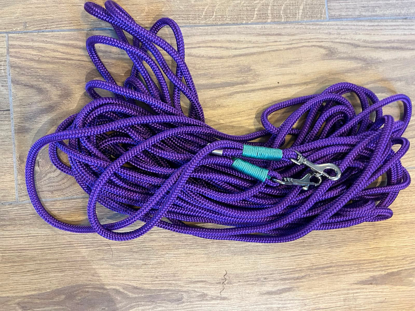 Doppellonge handgearbeitet und personalisierbar