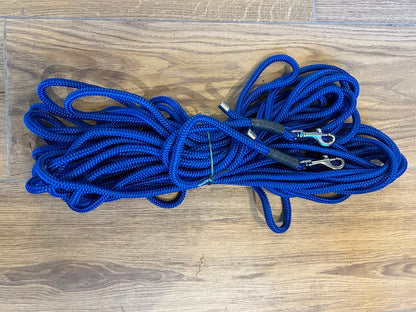 Doppellonge handgearbeitet und personalisierbar